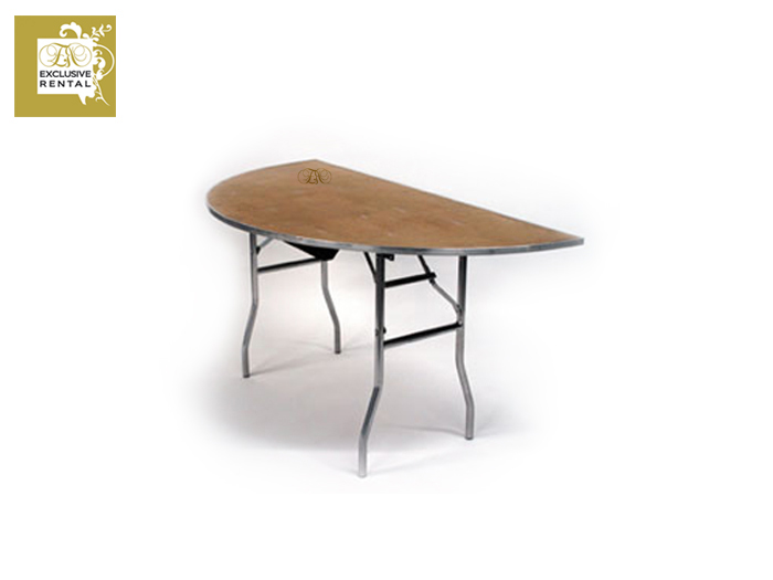 Noleggio tavolo pieghevole in legno per eventi - Punto Noleggio